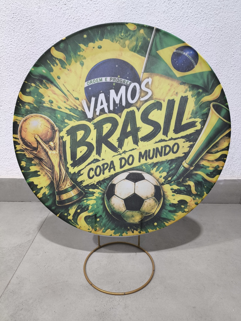 Mini Painel Copa Do Mundo 50X50 - Baloesfeitosdesonhos 