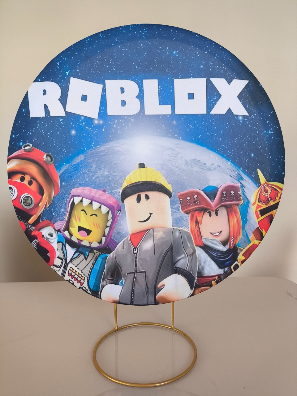 Mini Painel Roblox 50X50  - Baloesfeitosdesonhos 