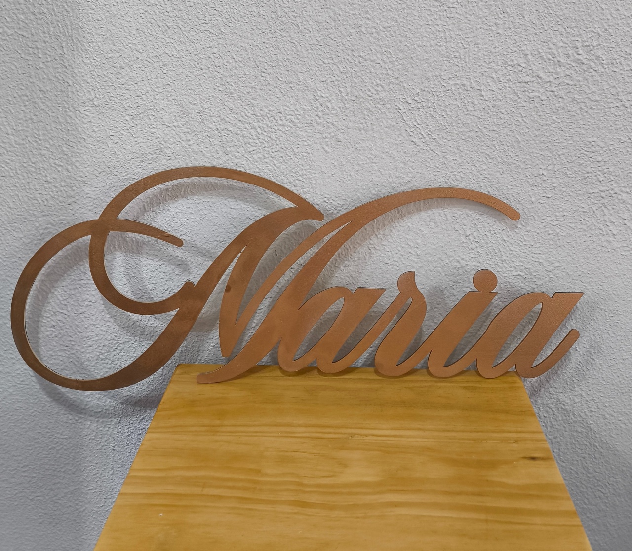Nome Maria Em Mdf Para Painel  50Cm - Baloesfeitosdesonhos 