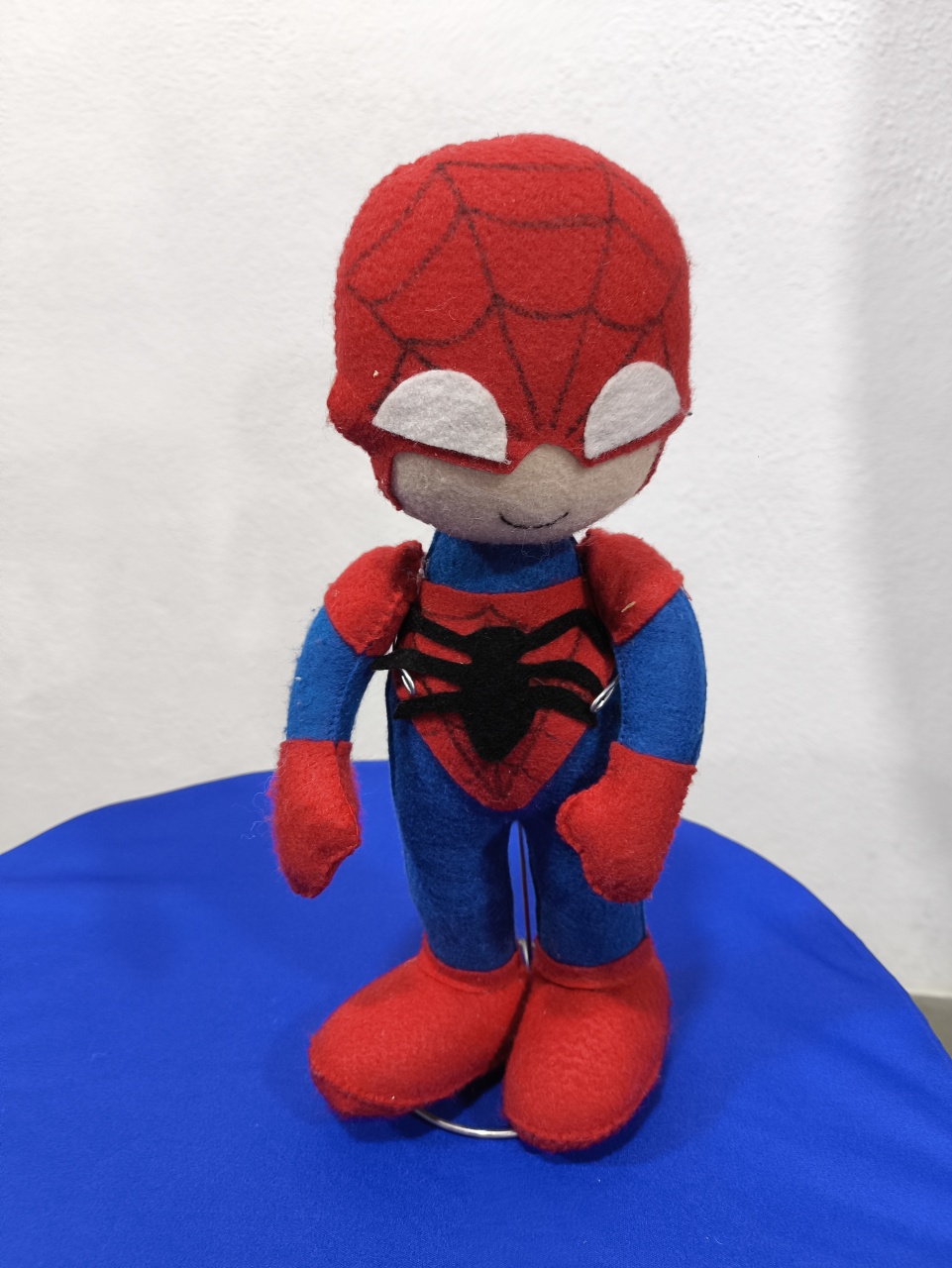Boneco Homem Aranha 30Cm de Feltro - Baloesfeitosdesonhos 