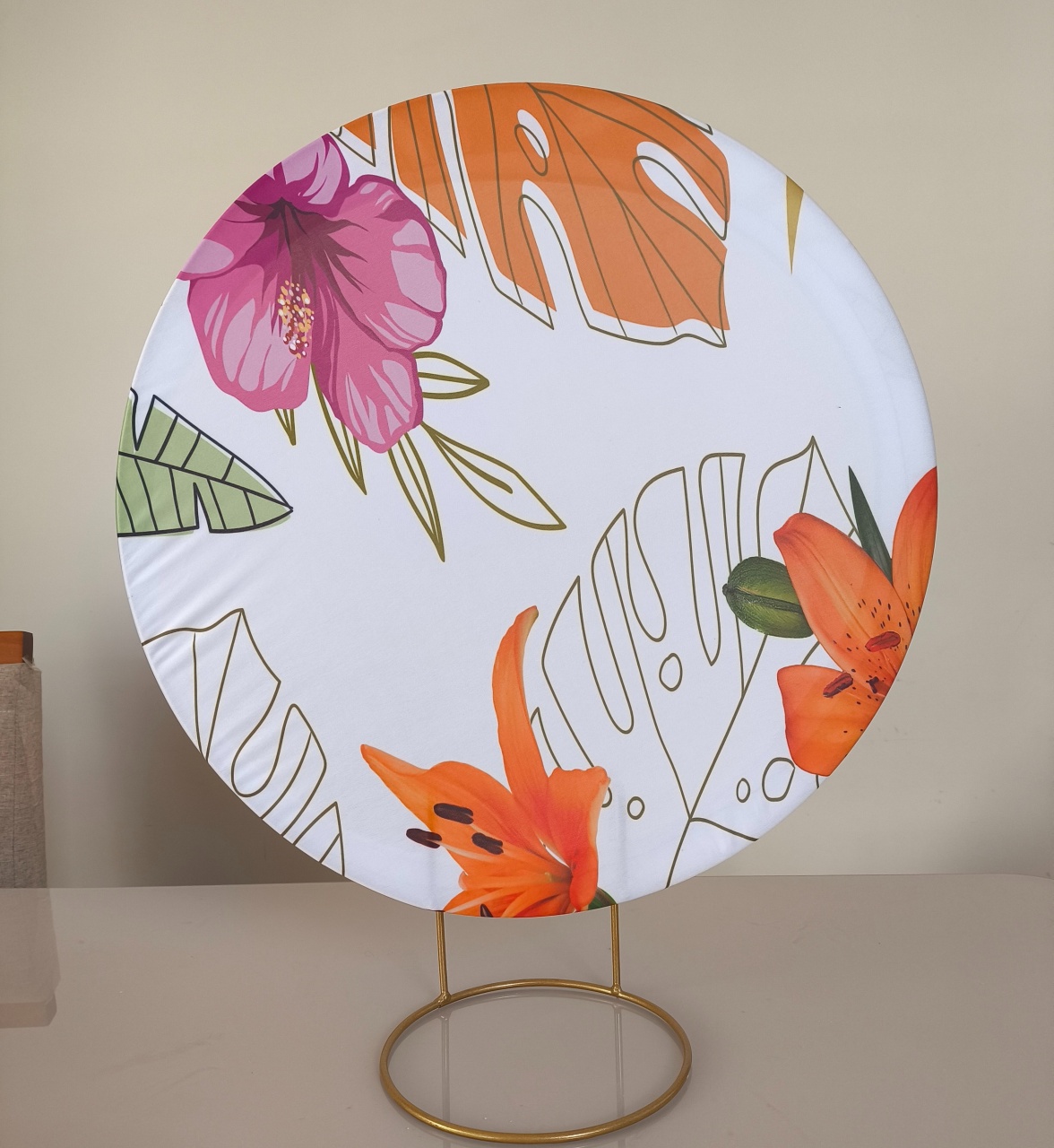 Mini Painel Floral 50X50  - Baloesfeitosdesonhos 