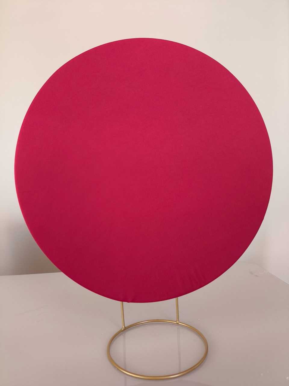 Mini Painel 50X50 Vermelho Liso  - Baloesfeitosdesonhos 