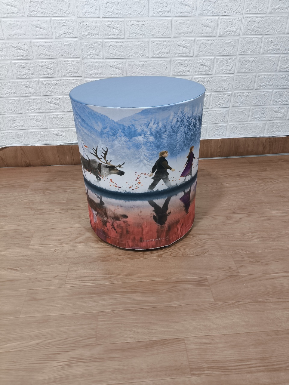 Capa Cilindro P Frozen E Amigos - Baloesfeitosdesonhos 
