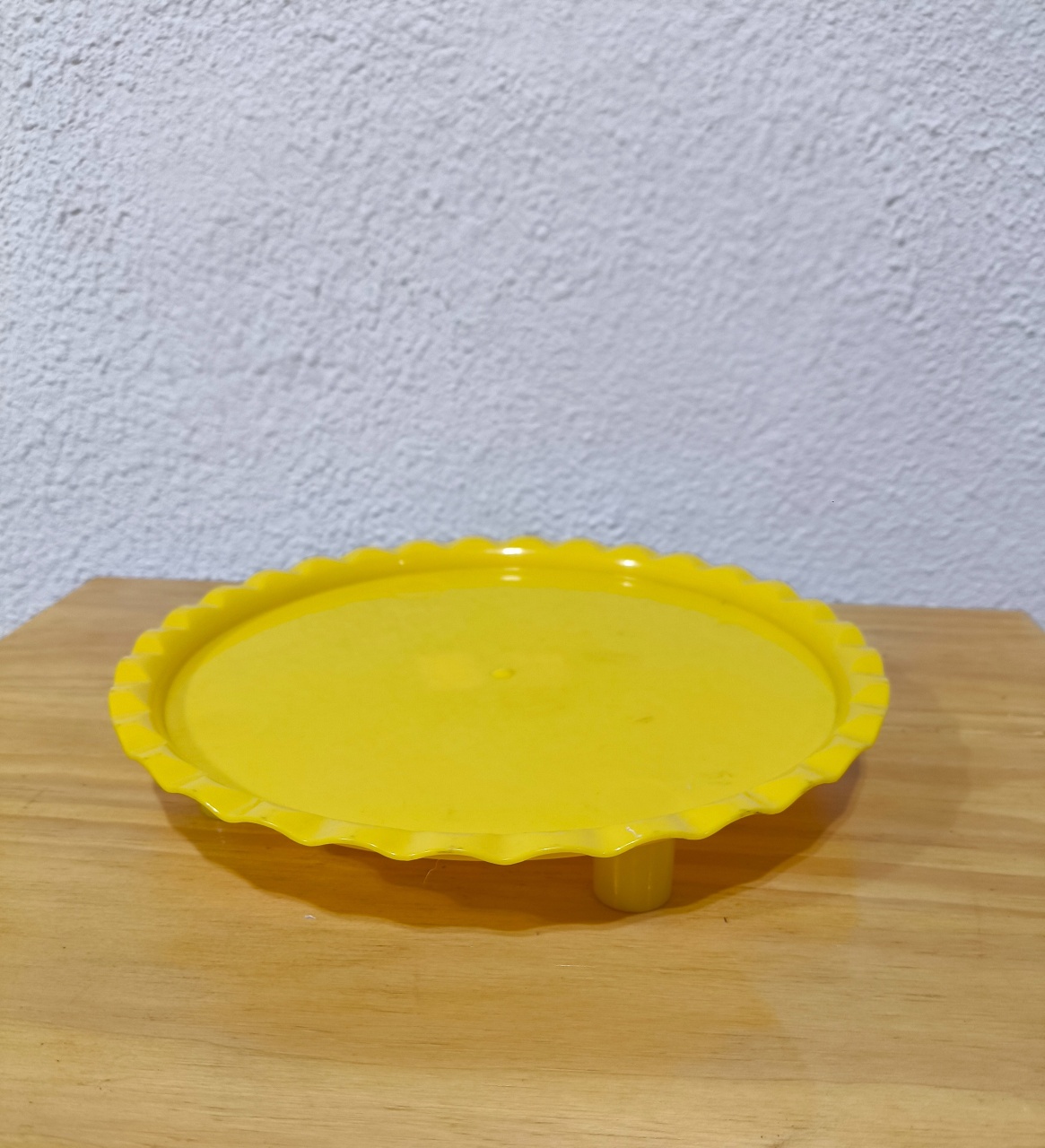 Doceira Amarela 20Cm Boleada Pé Baixo  - Baloesfeitosdesonhos 