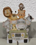 Kit 7 Displays, 20Cm, Animais Safari Cut - imagem 2