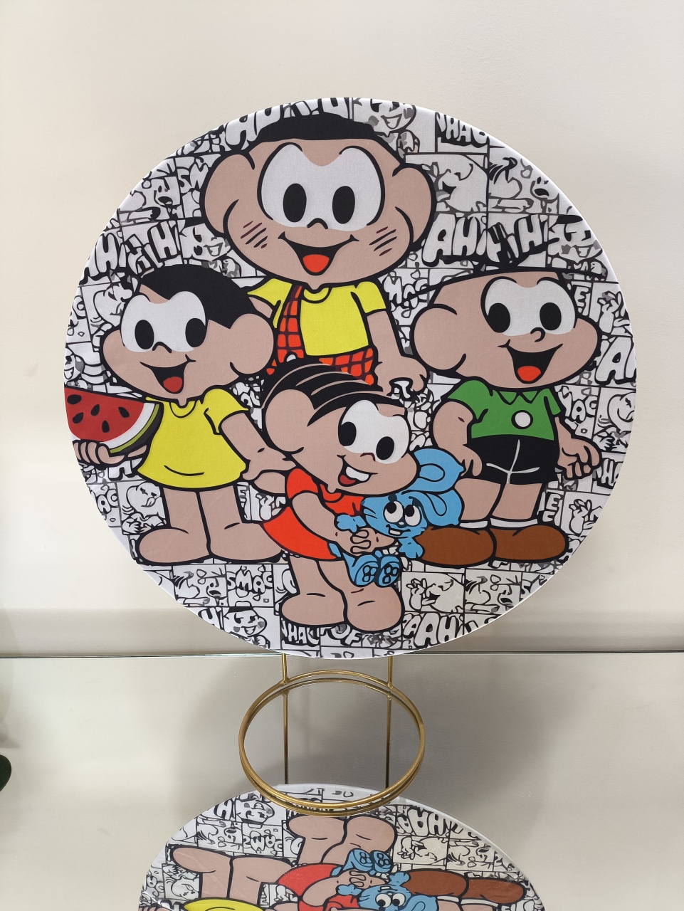 Mini Painel Turma da Monica - Baloesfeitosdesonhos 