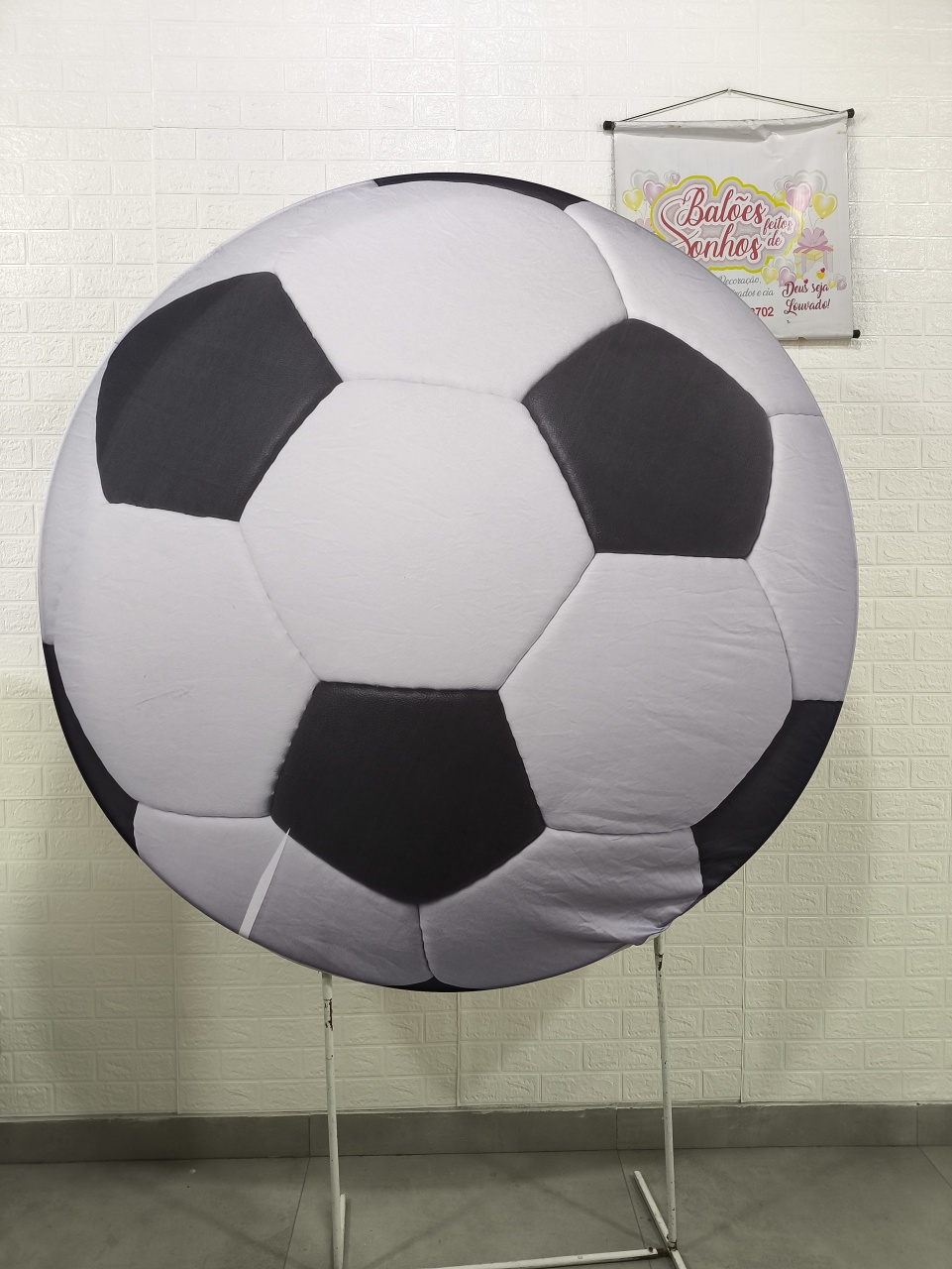 Painel Bola1 150X150 - Futebol - Baloesfeitosdesonhos 