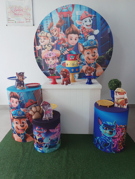 Kit Festejar Patrulha Novo2 - Baloesfeitosdesonhos 