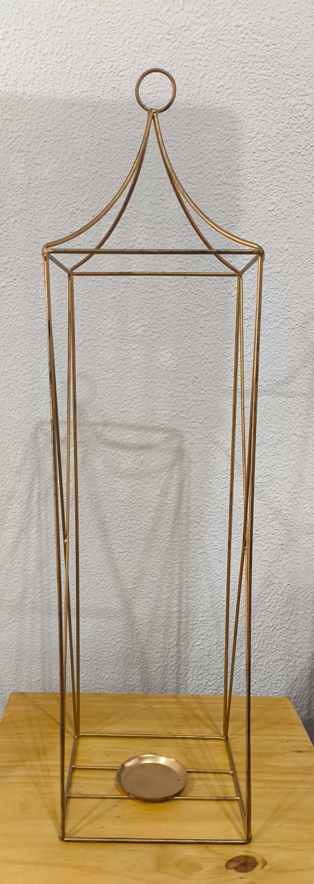 Luminária Aramada de Chão 60Cm - Baloesfeitosdesonhos 