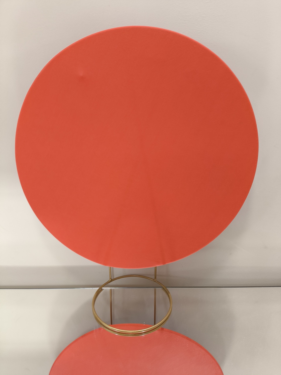 Mini Painel Laranja 50X50 - Baloesfeitosdesonhos 