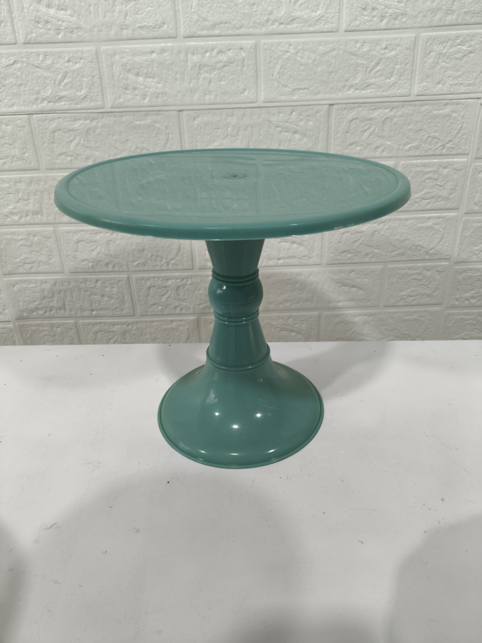 Boleira Alta 30 Cm Altura Verde Água - Baloesfeitosdesonhos 
