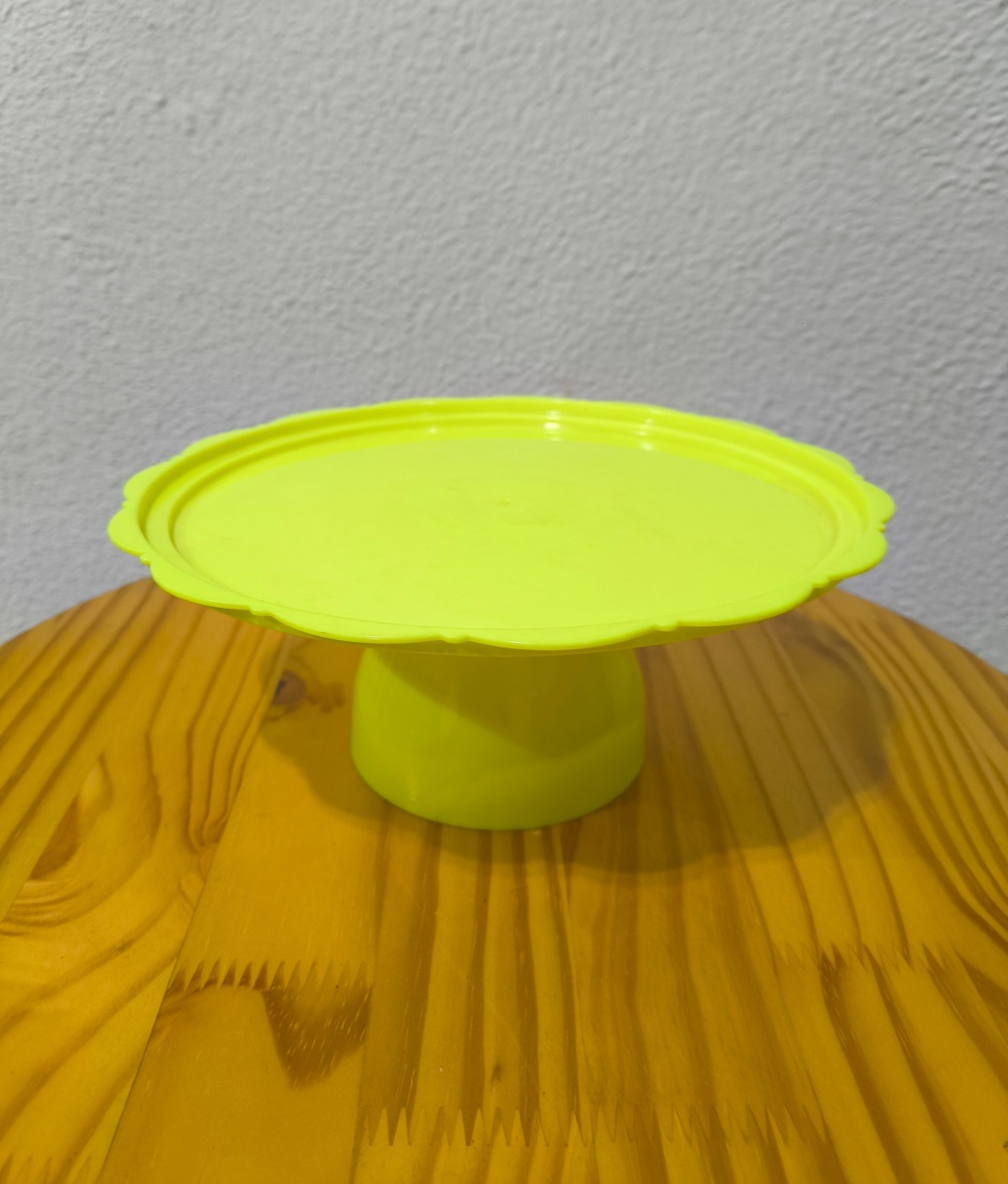Doceira Amarela Neon 20Cm  - Baloesfeitosdesonhos 