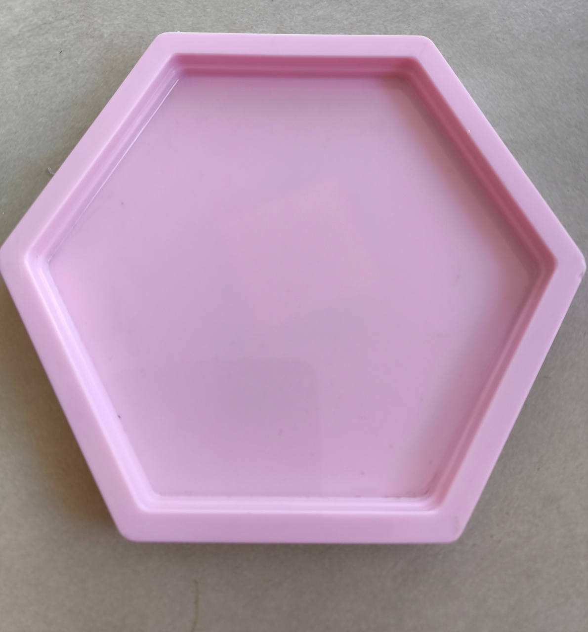 Mini Doceira Hexagonal Rosa Bebê  - Baloesfeitosdesonhos 