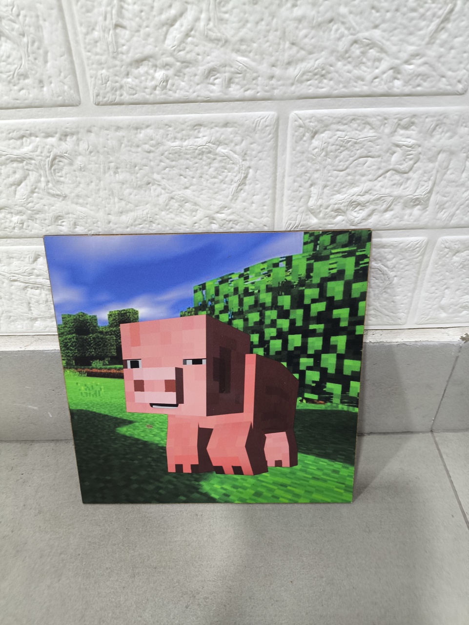 Display Simples Quadro Porquinho - Baloesfeitosdesonhos 