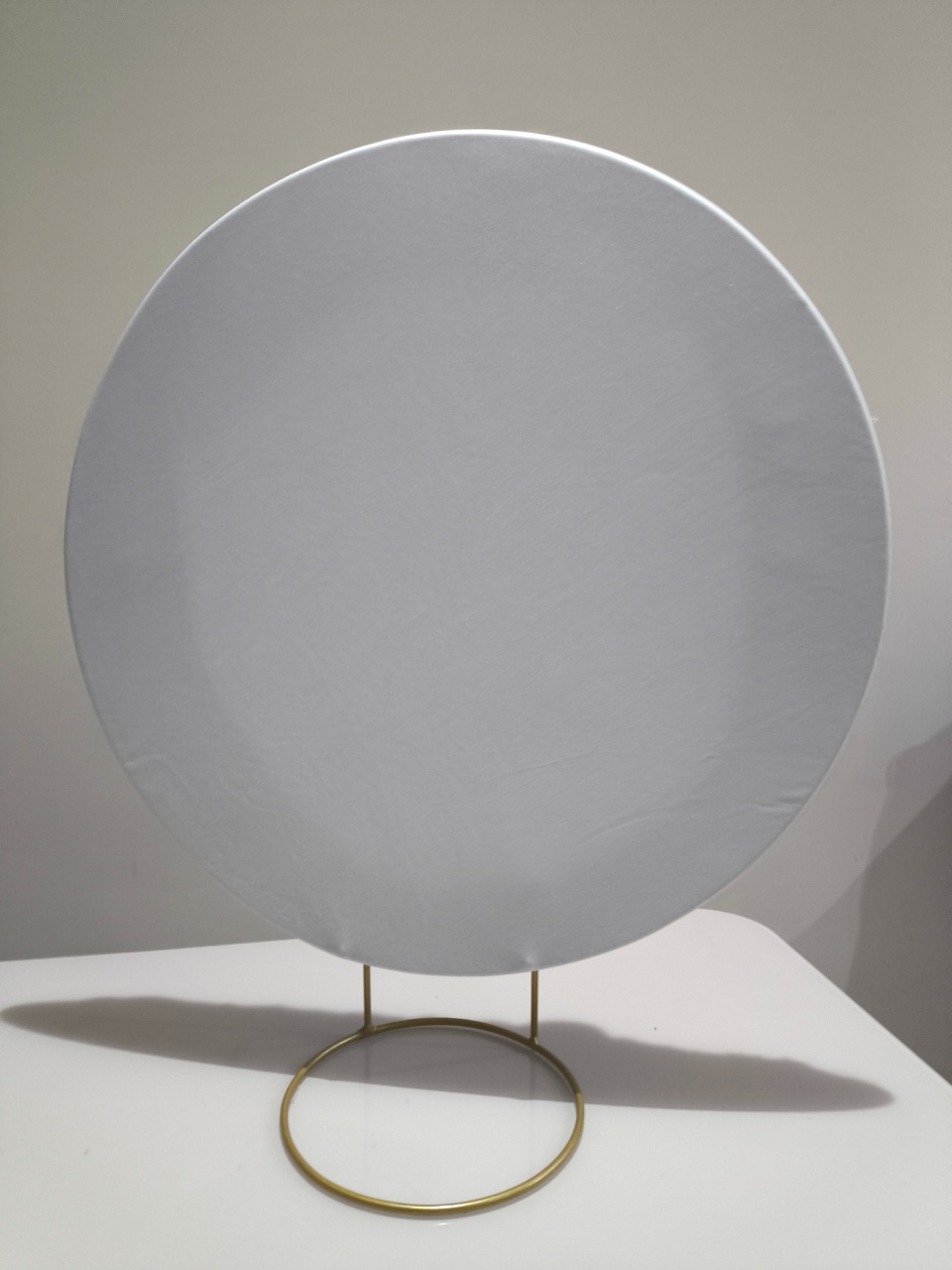 Painel de Mesa 50X50 Branco  - Baloesfeitosdesonhos 