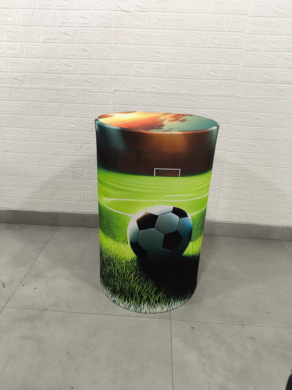 Capa de Cilindro G Campo - Futebol - Baloesfeitosdesonhos 