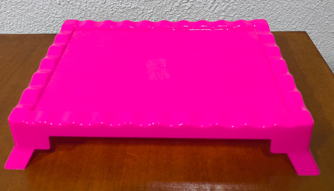 Doceira Retangular Pink - Baloesfeitosdesonhos 