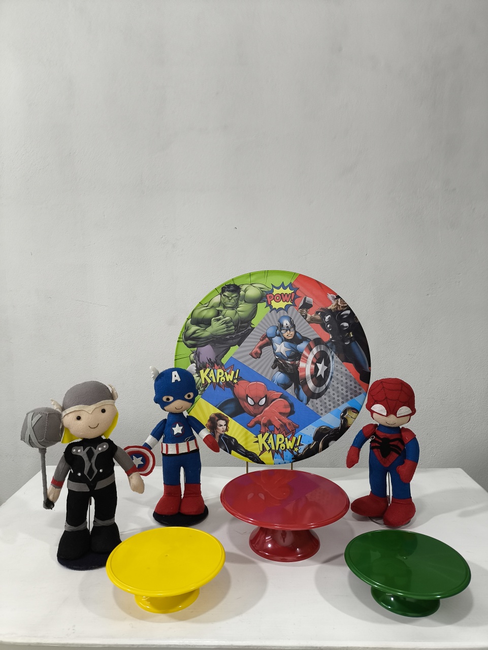 Kit Mini Festa 50X50 Heróis/ Quadrinhos - Baloesfeitosdesonhos 