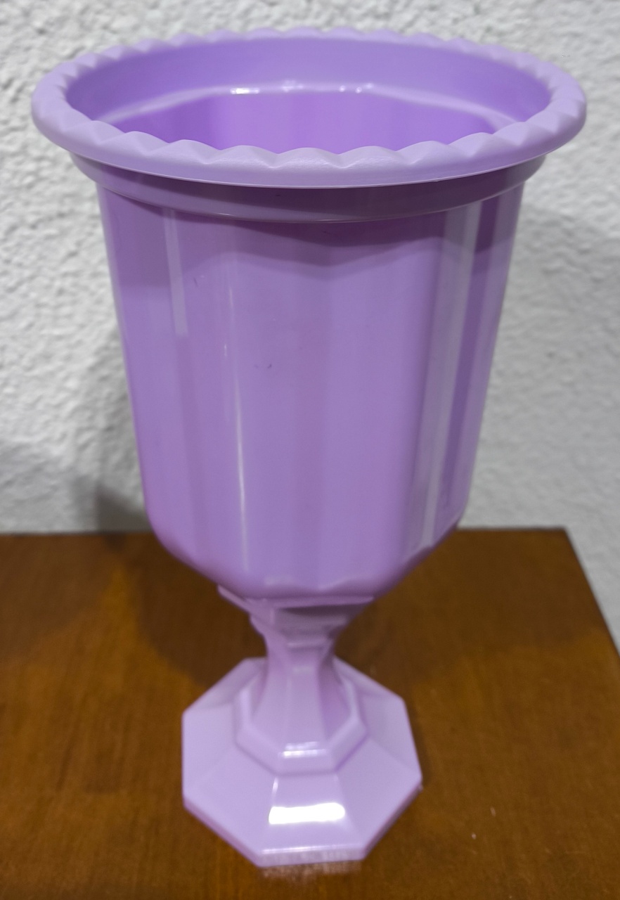 Vaso de Flor, Lilás  - Baloesfeitosdesonhos 