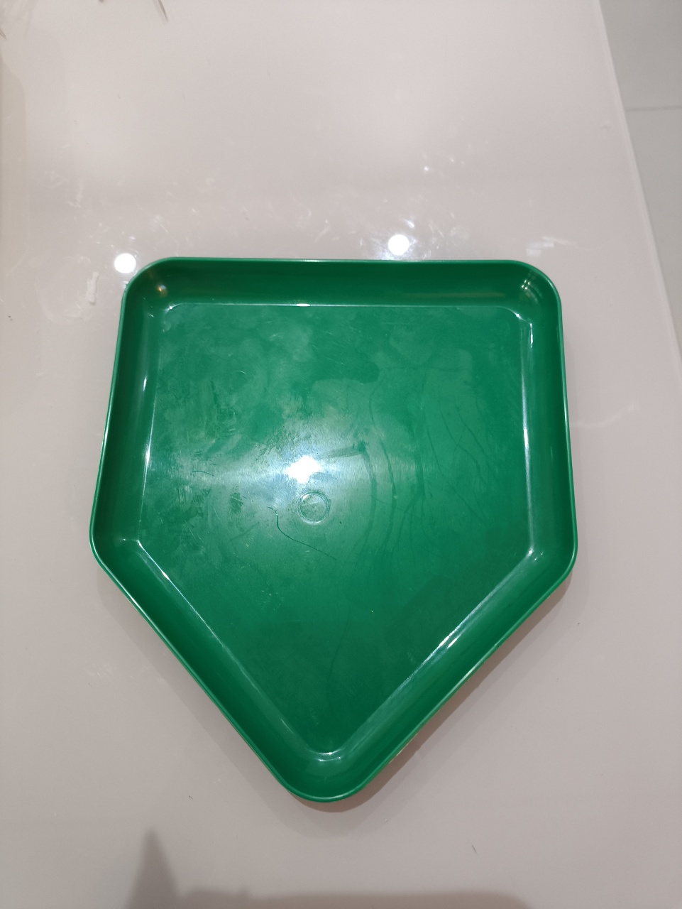Doceira Bandeirinha Triângulo 12Cm Verde - Baloesfeitosdesonhos 