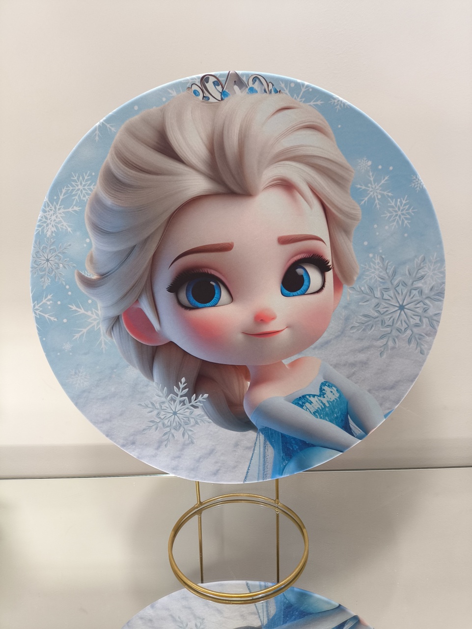 Mini Painel Frozen Baby 50X50 - Baloesfeitosdesonhos 