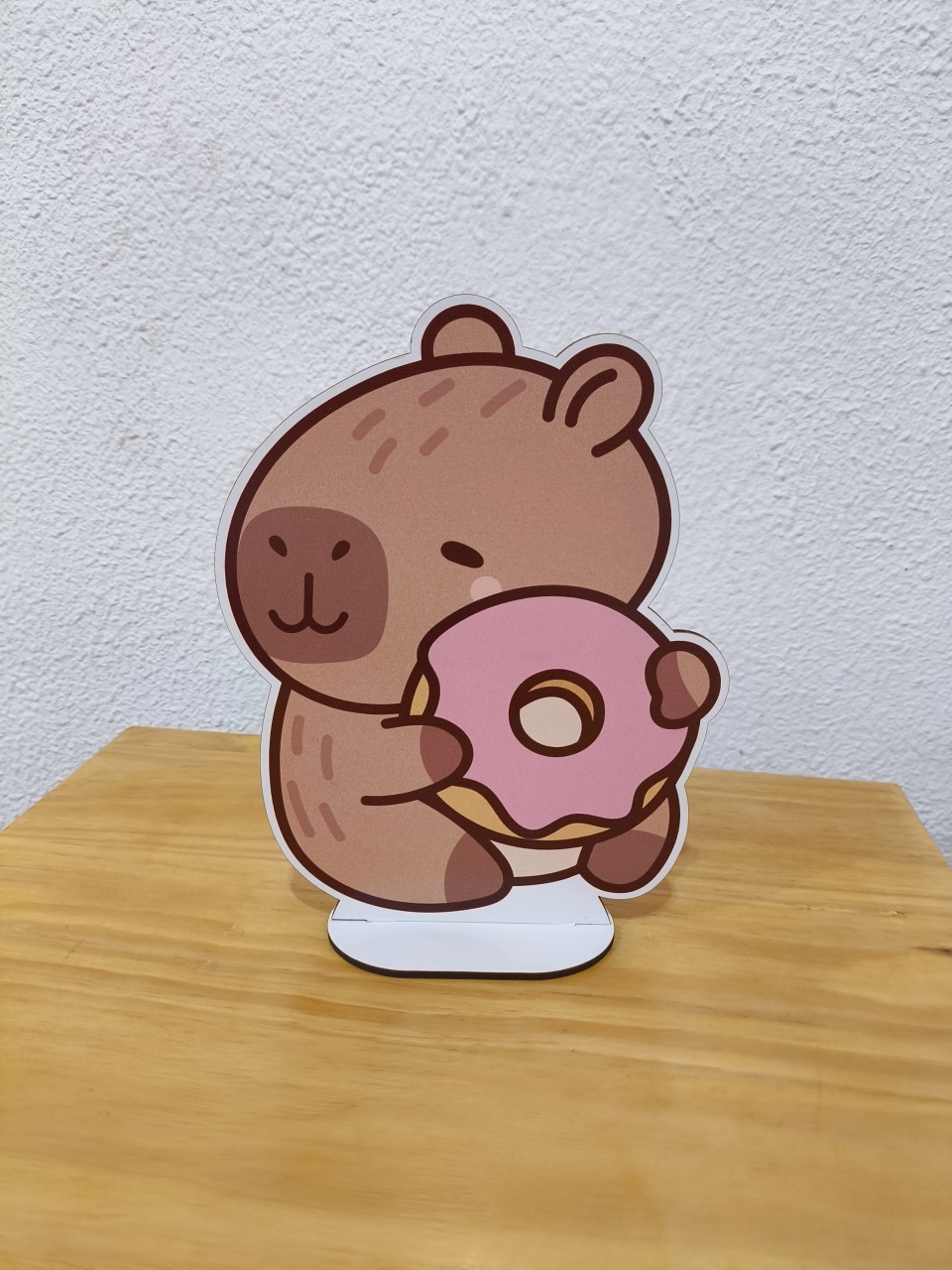 Display Capivara Donuts Simples - Baloesfeitosdesonhos 