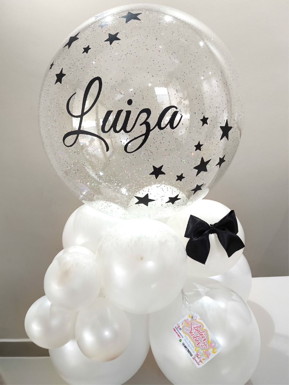 Balão Personalizado de Mesa   - Baloesfeitosdesonhos 