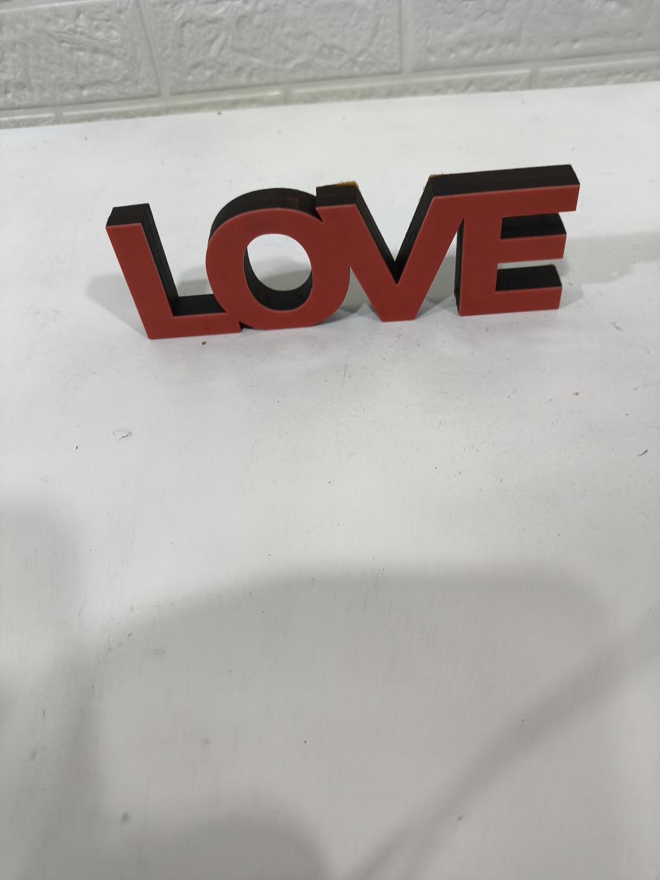 Display 3D Love Vermelho - Baloesfeitosdesonhos 