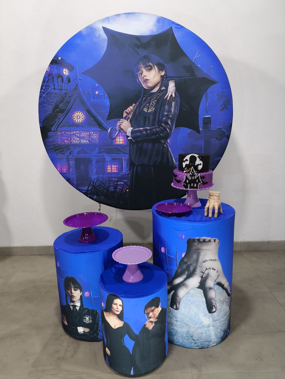 Kit Mini Table Vandinha - Baloesfeitosdesonhos 