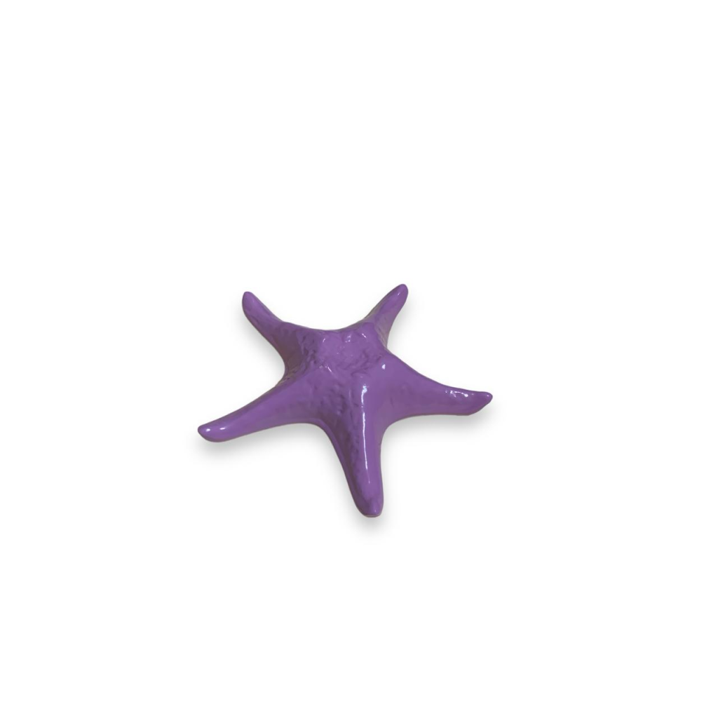 Estrela Do Mar de Cerâmica - Lilás - Lilás - i9festas