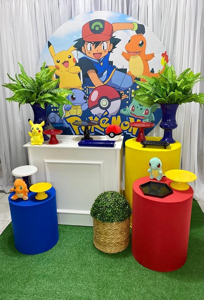 Kit Pegue Monte Esmeralda - Pokemon - i9festas