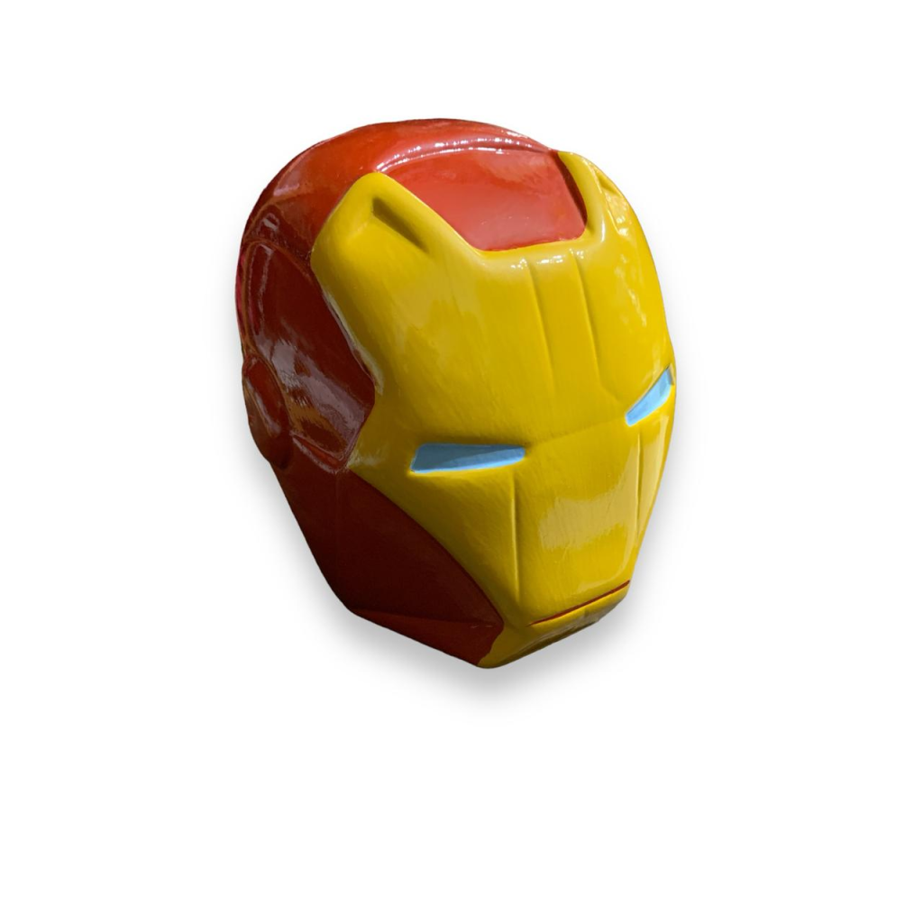 Máscara Do Homem de Ferro - Vermelho,Amarelo - i9festas