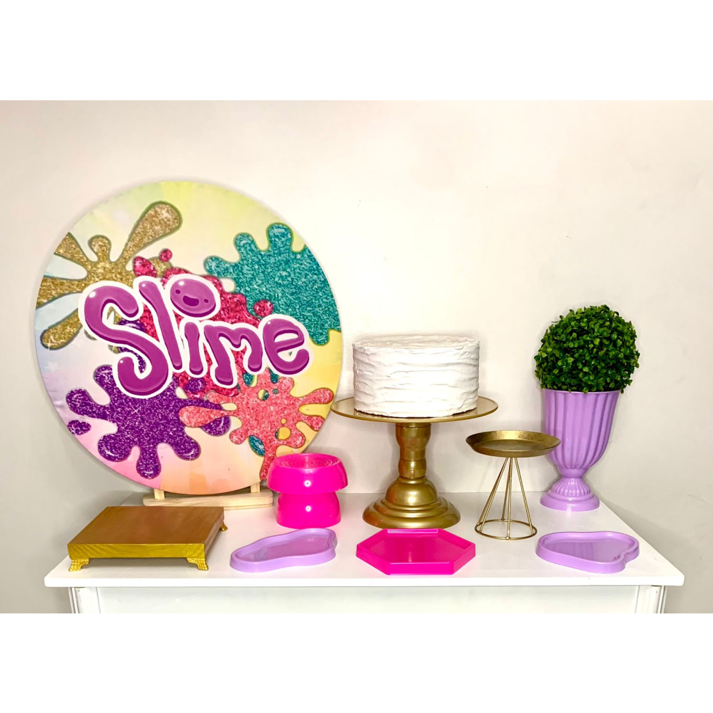 Kit Pegue Monte Mini Festa - Slime - i9festas