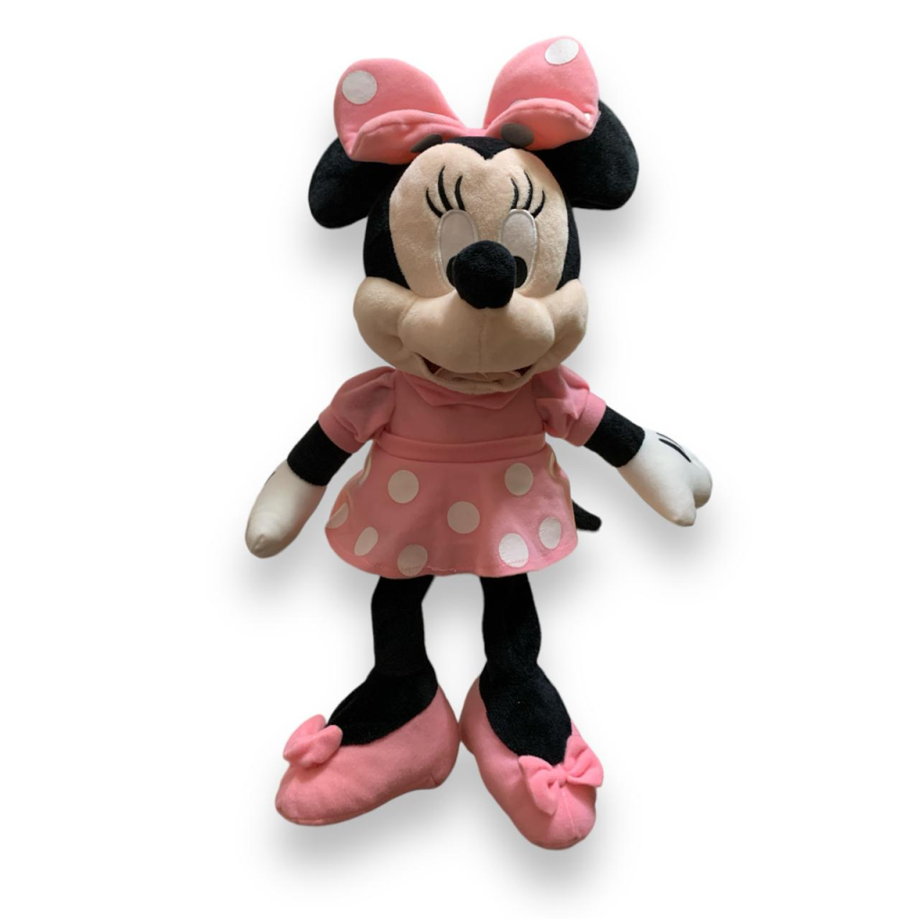 Minnie Rosa Original de Pelúcia - Rosa - i9festas