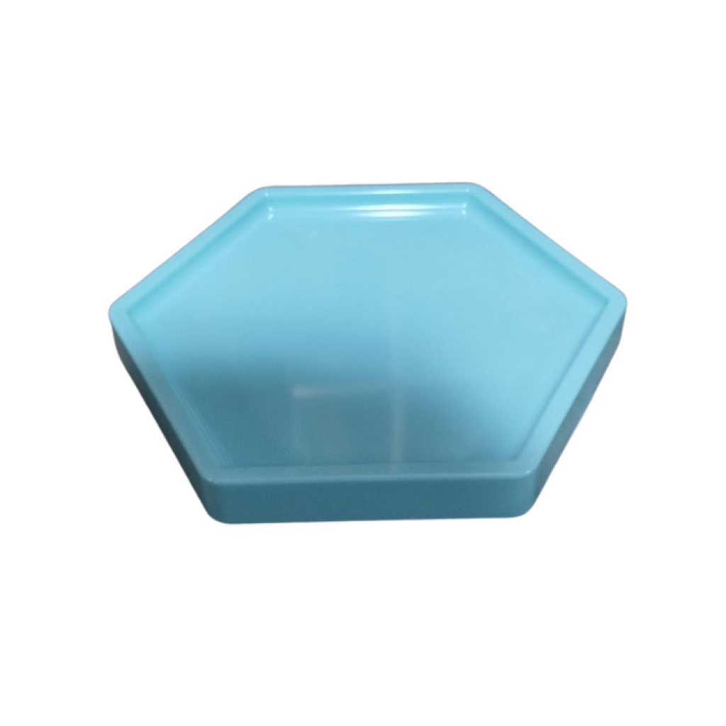 Bandeja Hexagonal - Verde Candy P - Verde Candy - i9festas