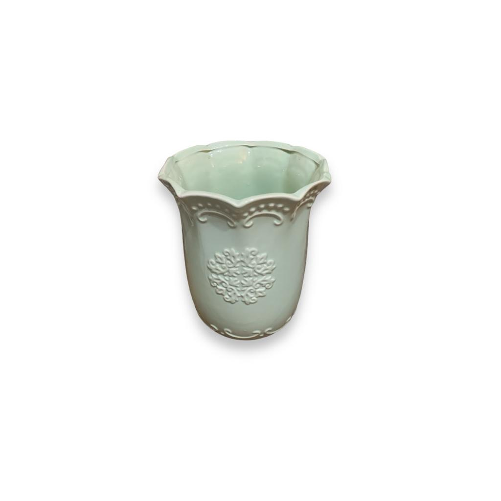 Vaso Trabalhado Verde Candy M - Verde Candy - i9festas
