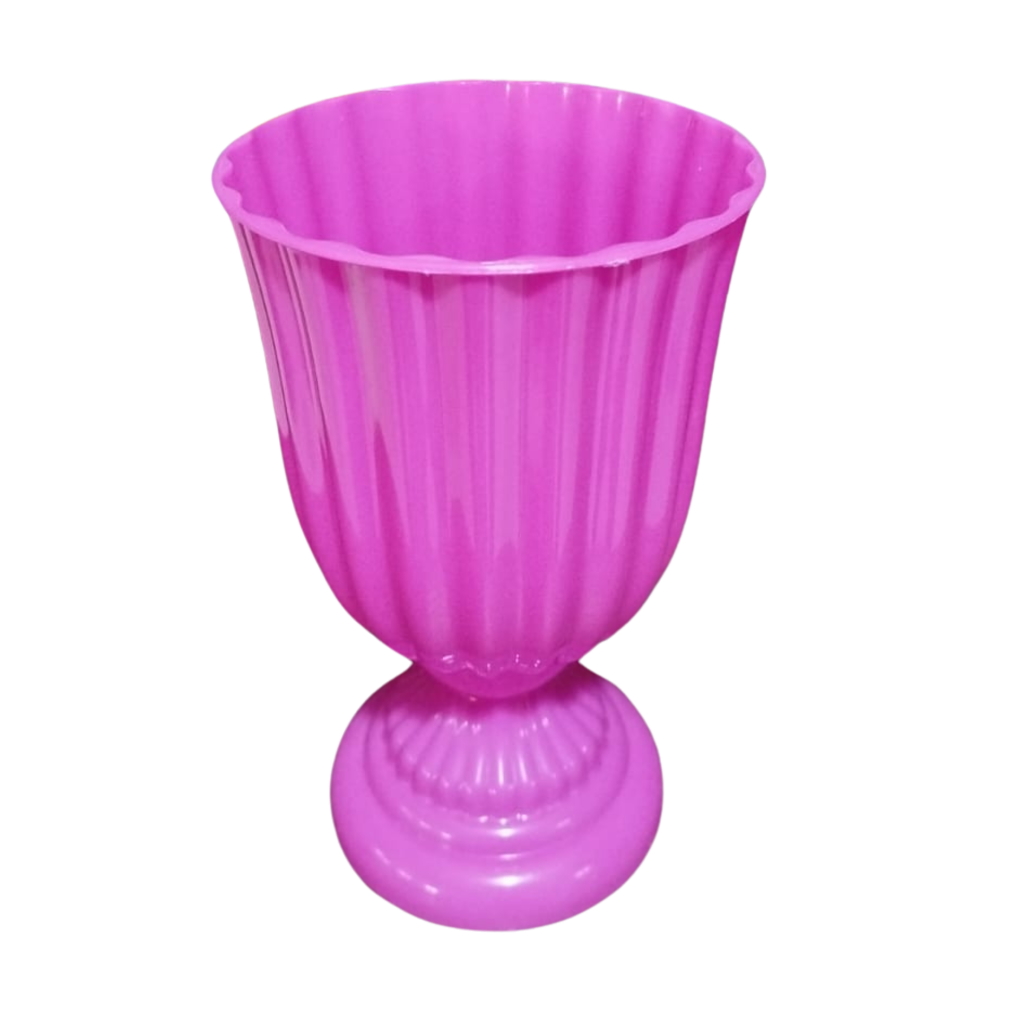 Vaso Ps Gomo de Plástico P - Pink - Pink - i9festas