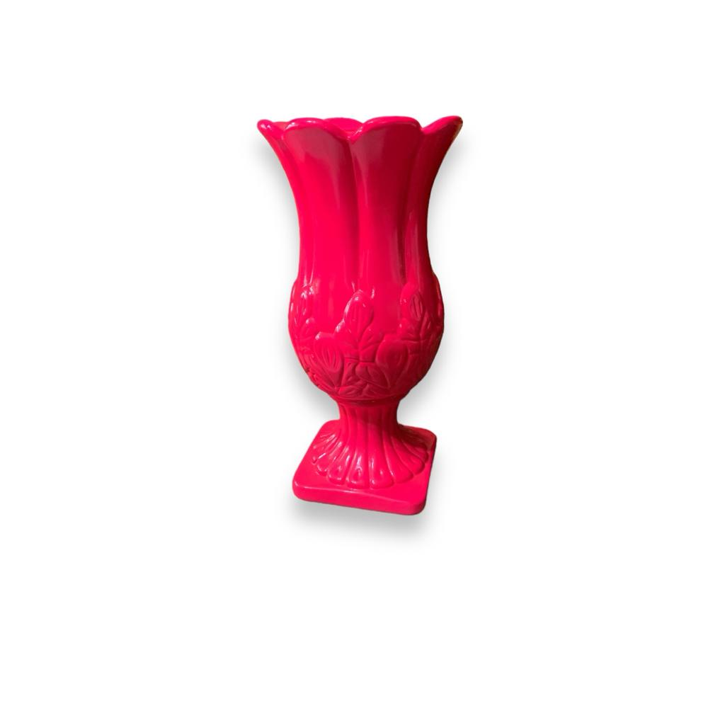 Vaso Pétala - Rosa Neon G - Rosa Neon - i9festas