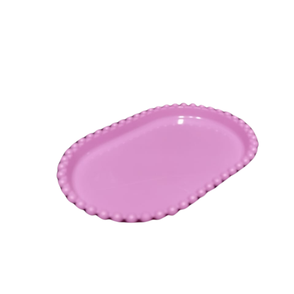 Bandeja Perolada - Rosa Barbie - Rosa Barbie - i9festas
