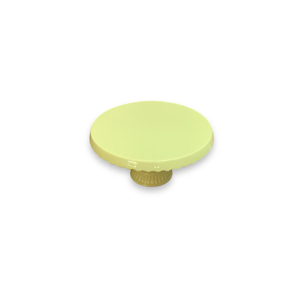 Porta Doces Babado Bolinha M - Verde Candy - Verde Candy - i9festas