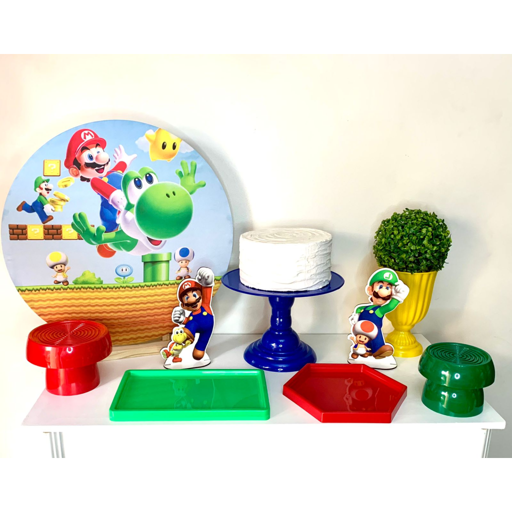 Kit Pegue Monte Mini Festa - Super Mario - i9festas