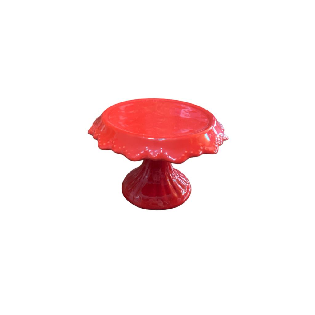 Porta Doces Babado Pp - Vermelho - Vermelho - i9festas