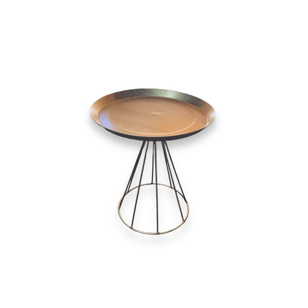 Porta Doces Pirâmide Metal Dourado G - Dourado - i9festas