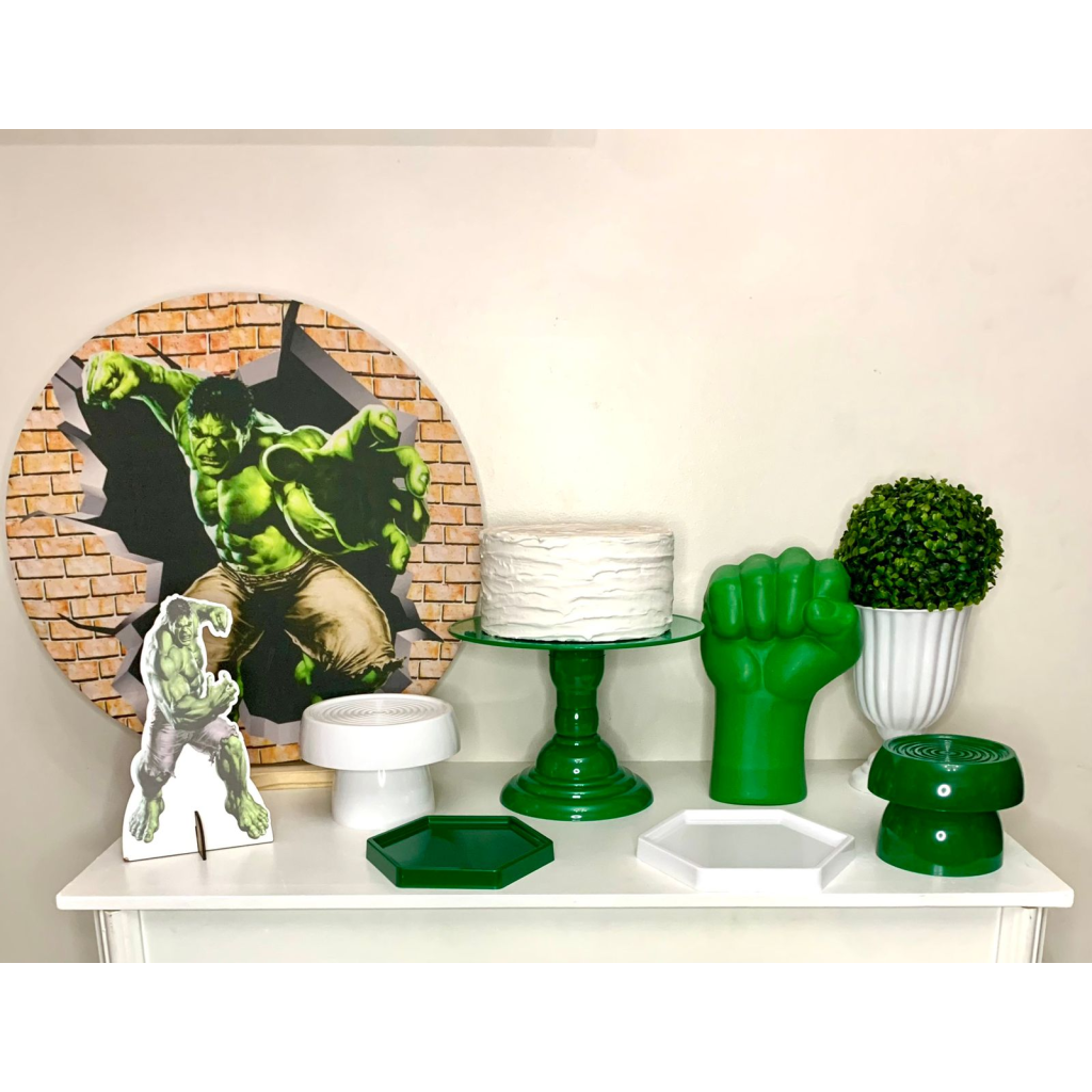 Kit Pegue Monte Mini Festa - O Incrível Hulk - i9festas