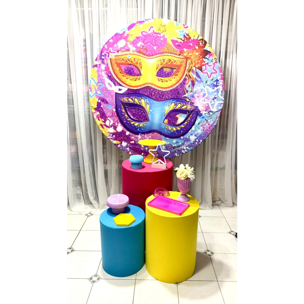 Kit Pegue Monte Pérola - Carnaval Com Máscara - i9festas