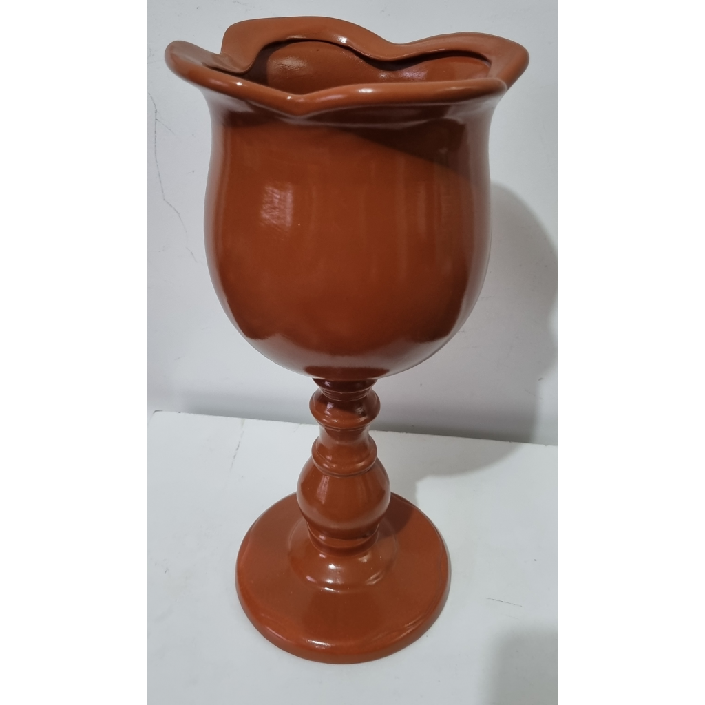 Vaso Marrom G - Marrom - i9festas
