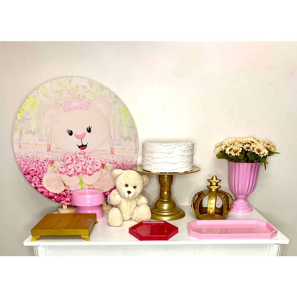 Kit Pegue Monte Mini Festa - Urso - i9festas