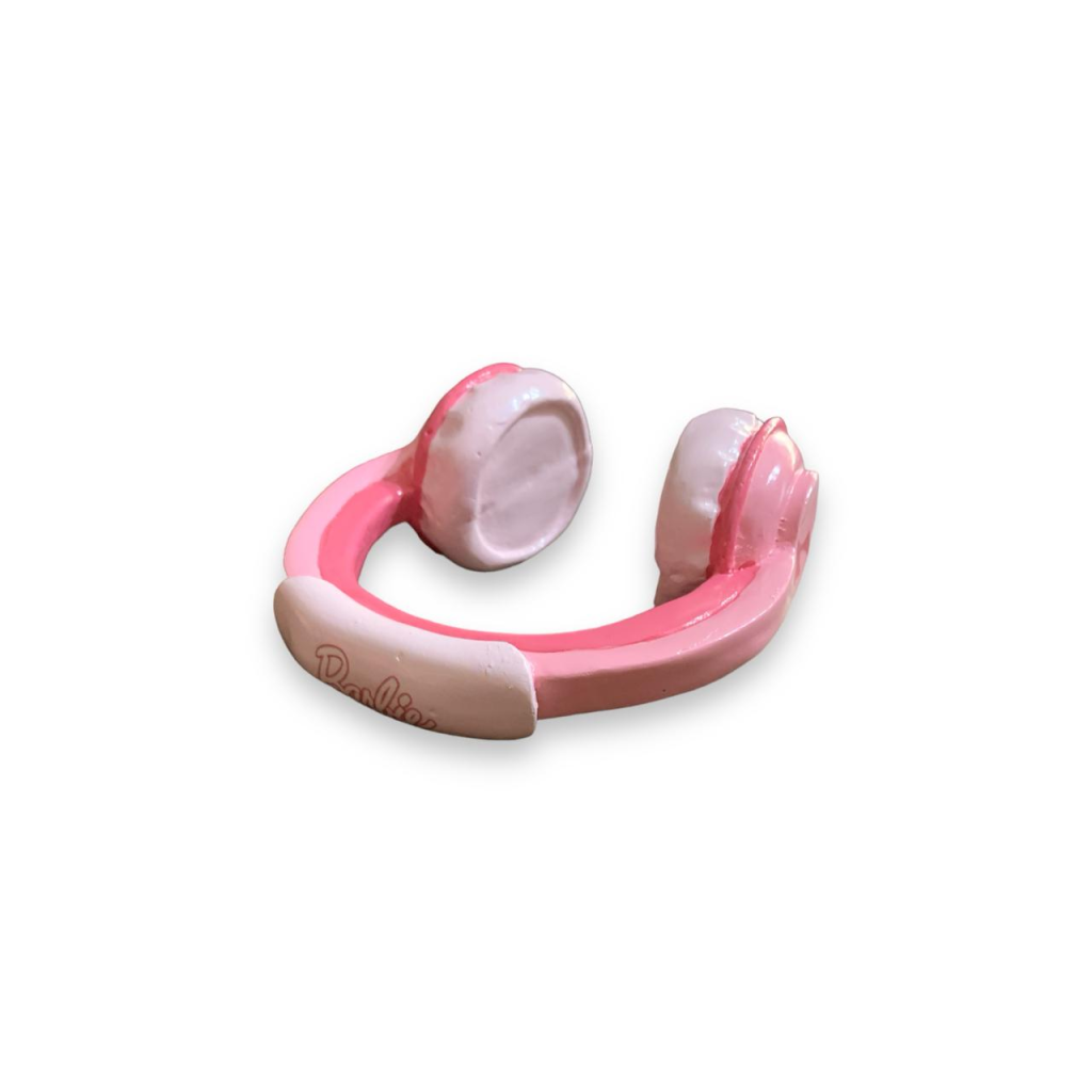 Fone de Cerâmica da Barbie - Rosa - i9festas
