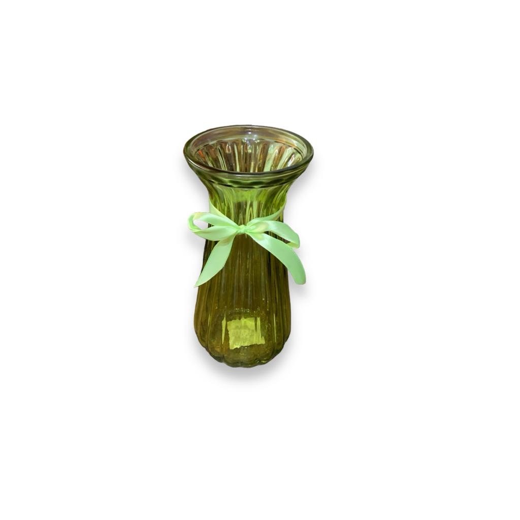 Vaso Vidro Colorido - Verde - Verde - i9festas