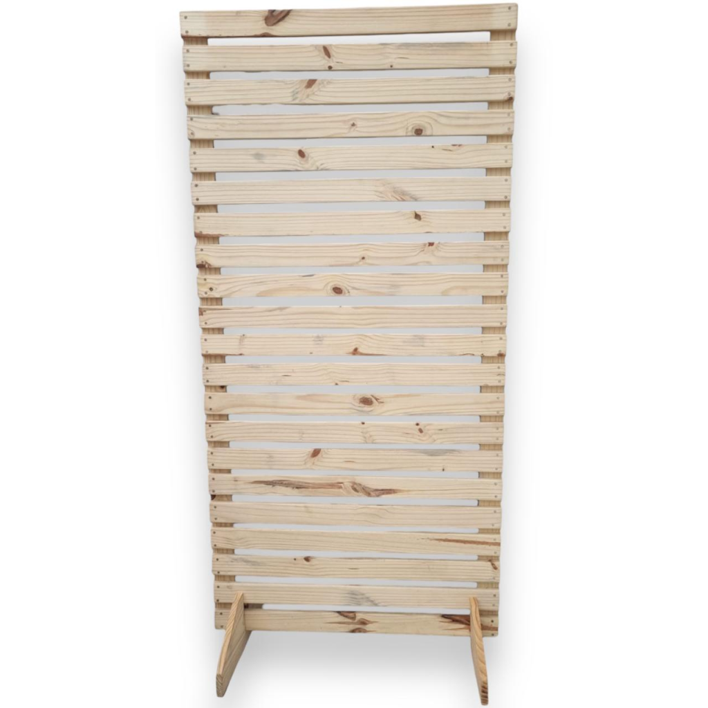 Painel de Pallet - Natural Madeira - i9festas